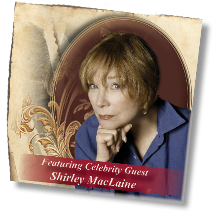 Shirley MacLaine Portrait Graphic