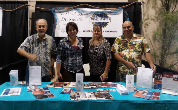 Toastmasters Booth
