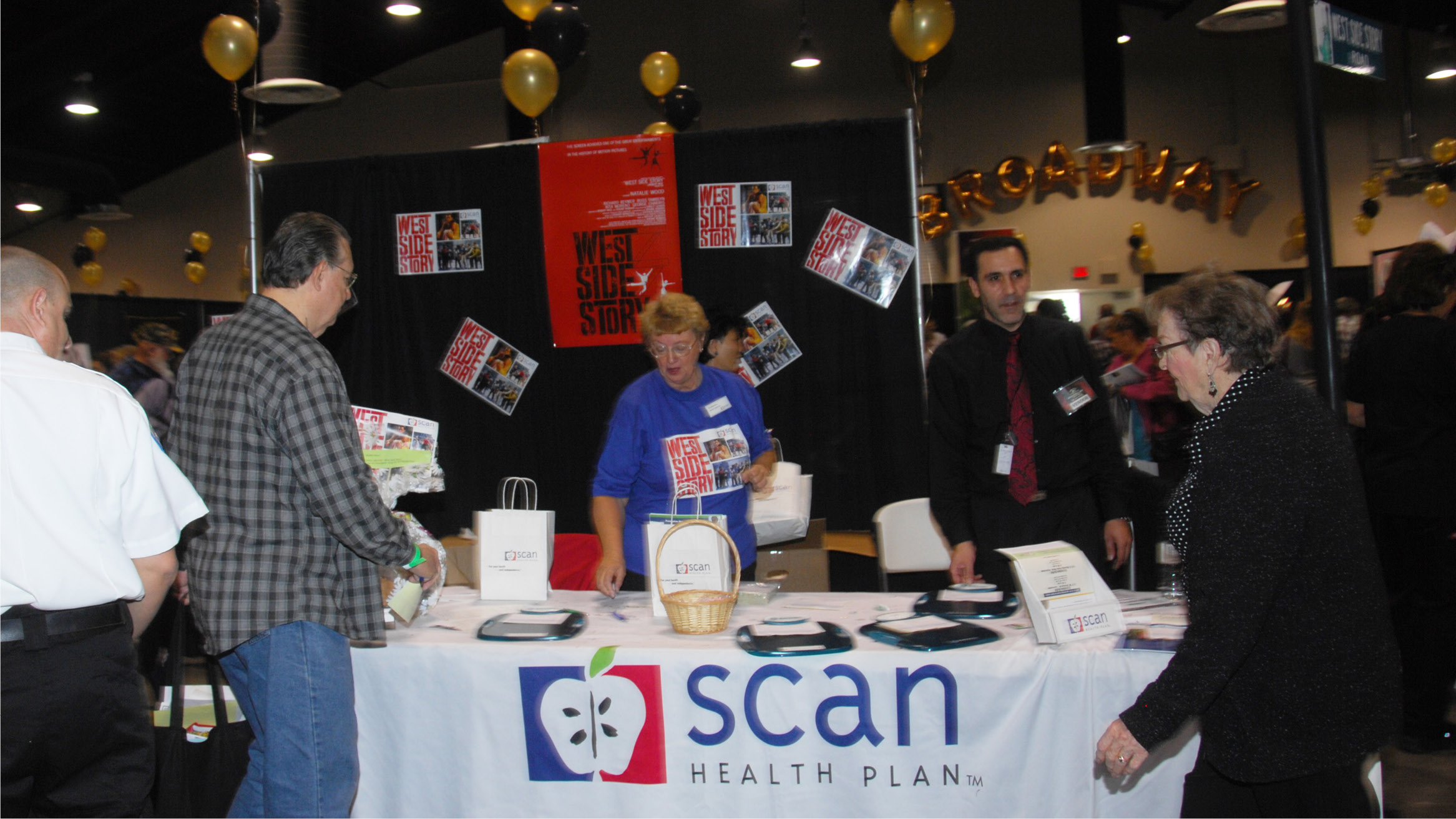 SCAN Health Plan booth